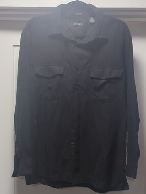 Bruno Lightweight Black Men's Suede Shirt Jacket